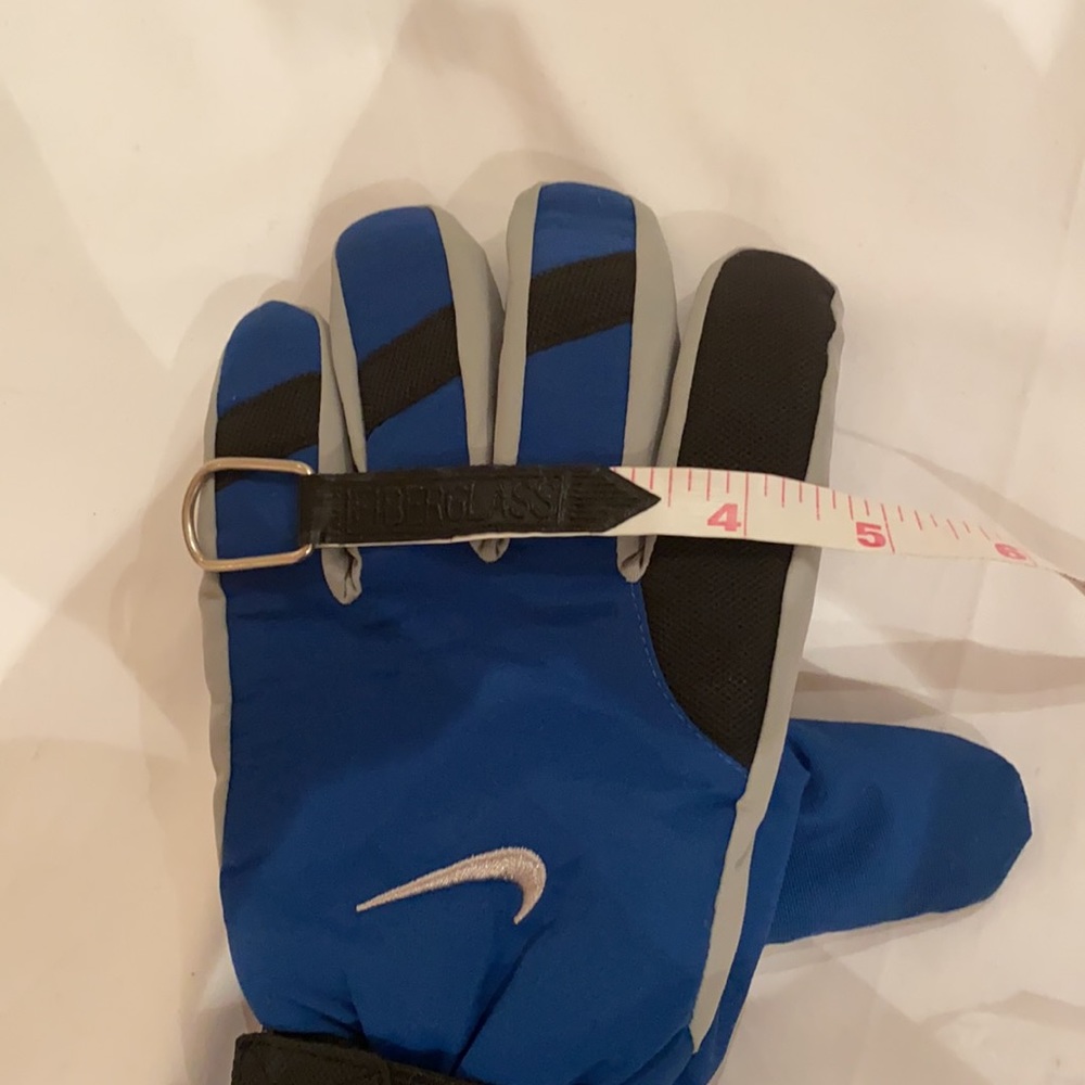 NWT BOYS NIKE THINSULATE INSULATION GLOVES SIZE 8 YOUTH BLUE GRAY - Picture 13 of 13
